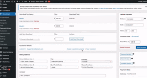 Easy Digital Downloads PDF Invoices