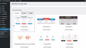 Easy Digital Downloads Pricing Tables