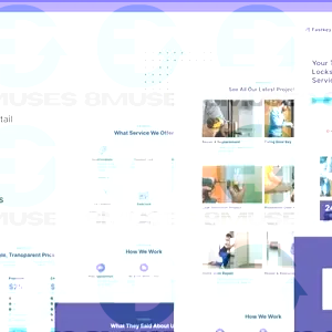Fastkey Locksmith and Key Maker Service Elementor Template Kit