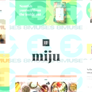 Miju – Conscious Product Elementor Template Kit