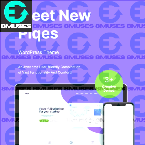 piqes-creative-startup-agency-wordpress-theme.webp Piqes | Creative Startup & Agency WordPress Theme